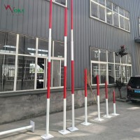 机场易折易碎天线杆 停机坪航空灯易折支杆 航向天线易折易碎杆