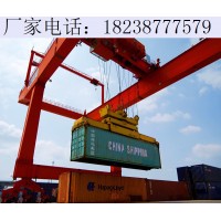 23.5米轮胎式集装箱门式起重机结构形式