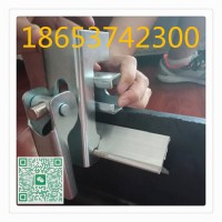 输送机护皮卡子 碳钢M16夹持器 40*4角铝压条
