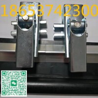 输送机防溢裙板夹持器角铝 防溢裙板碳钢夹持器角铝