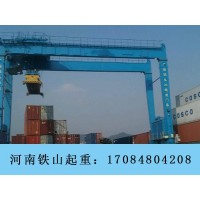 山东潍坊45t轮胎吊生产厂家分享45t轮胎吊自动化升级