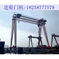 河北廊坊造船龙门吊作业前的准备与规划