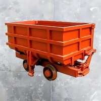 井下隧道巷道轨道自卸车 MDC2.2-6B底卸式矿车
