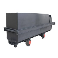 全自动多功能使用寿命长 后卸式斜井箕斗矿车