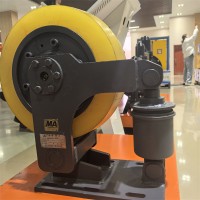 L25碟簧缓冲式滚轮罐耳 提升稳定 安全可靠 立井罐笼缓冲轮