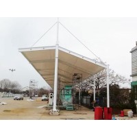 山东膜结构充电桩车棚施工费用