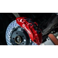 意大利布雷博BremboV6型号中国唯一总代理大连德利正品批发高性价比制动升级之选