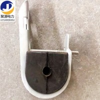小档距ADSS光缆悬垂线夹预绞式悬垂线夹 J型悬挂线夹固定夹具
