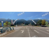 华阳雕塑 重庆艺术大门设计 四川景区大门制作 贵州校园大门工厂