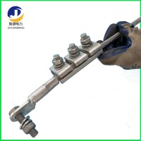 线路电力金具供应商opgw光缆接地线夹纯铝接地线规格齐全