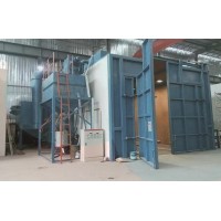 无需土建无基础喷砂房工业涂装高效除锈解决方案