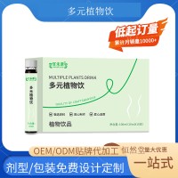 多元植物饮 OEM贴牌代加工源头工厂包装口感定制 起订灵活