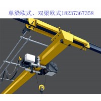 宁夏中卫欧式起重机销售公司 安装完如何调试