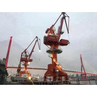 山东营口码头固定式起重机厂家码头固定式起重机超静定吊装结构设计