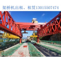 架桥机过孔作业流程中支腿的升降和移位是如何实现的？