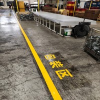 张家港生产厂区冷喷（油漆）划线