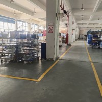 苏州常熟工厂车间仓库室内画线