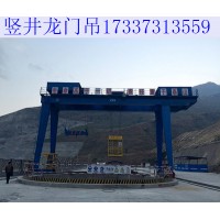 河北唐山竖井龙门吊的井深影响工作效率