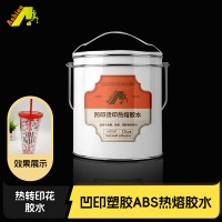 塑料PP/PE/ABS/PS/PC热转移花膜胶水	玻璃烫印热熔胶水