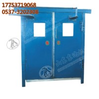 QWM全气控无压风门 双向隔风气动闭锁