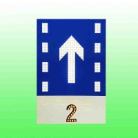 北京分道指示标志牌 分道行驶标志牌 led标志牌支持定制
