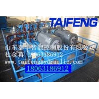 山东泰丰智能液压专业生产沈阳三重辗环机液压系统厂家直销