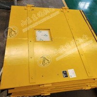 SWM矿用无压风门 手动智能闭锁型 同步异向开启 压力平衡风门