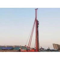 浙江长螺旋桩机|河北鼎峰工程机械加工24米长螺旋钻机