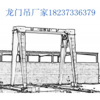 广东惠州龙门吊出租厂家 介绍轨道式龙门吊啃轨有哪些原因