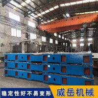 铸铁平台 多孔定位 1级精度测量 加厚加高辅助工作台　威岳厂家