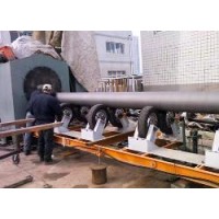 浙江钢管外壁抛丸机定做~泊头兴泊铸造机械定做通过式钢管外壁抛丸机