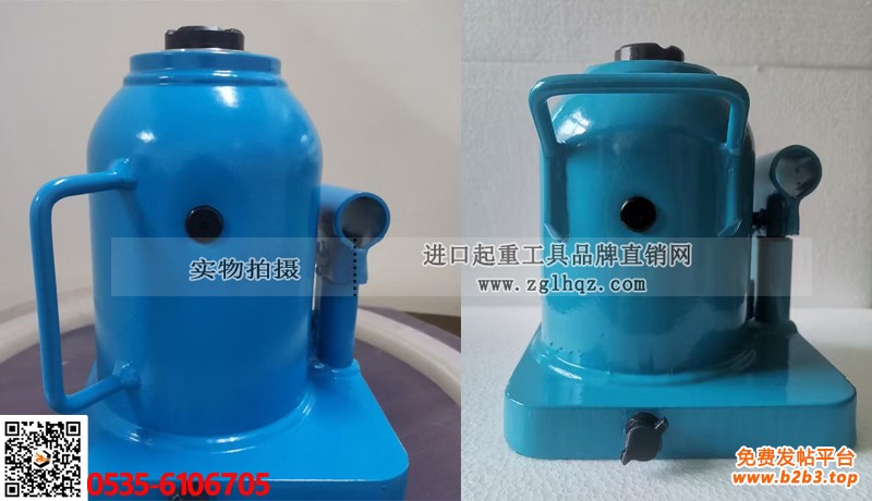 龙升手动立式液压千斤顶大图