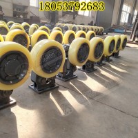 LS35矿用滚轮罐耳沿罐道运行 起导向缓冲的作用