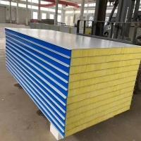 双面彩钢岩棉净化板生产尺寸定制