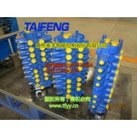 旋挖机九路液控负载敏感多路换向阀共享型多路阀