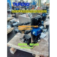 山东济宁厂家直销二通插装阀铝型材挤压机专用阀块