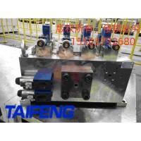 注塑机阀块，泰丰插装阀，注塑机二通插装阀集成系统