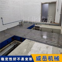 T型槽试验平台厂家-HT300高精度铸铁台面定制