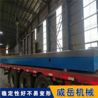 威岳老厂铸造精准度高耐磨试验平台 划线测量平台 准时送达