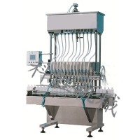 甘肃科胜12头自流辣椒油灌装机