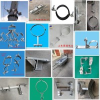 光缆抱箍单双长尾抱箍杆用紧固件厂家定制