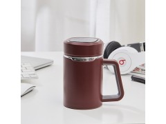 男士商务便携式保温杯定制生产厂家  上海思乐得