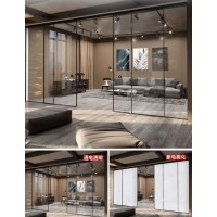 办公室雾化玻璃厂家 智能液晶夹胶玻璃电控电动5+5普白调光玻璃