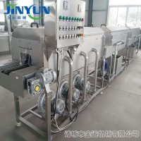 不锈钢高压喷淋托盘周转筐清洗机 奶酪盘清洗机