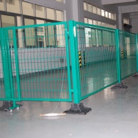 车间隔离网厂家可移动工厂设备隔断网加厚安全防护网仓库 安全围栏