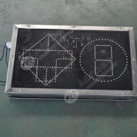 矿用本安型显示屏 双面屏同步显示操作简单PH12(A)显示 屏