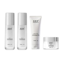 山茶花水乳霜套装oem山东庆葆堂15905379138