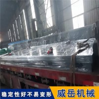 精密度高铸铁实验平台 3米*4米 人工测量精准 T型槽平台 定制拼接开槽