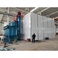 全自动喷砂房异形尺寸支持定制