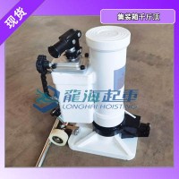 10吨集装箱爪式千斤顶！LH1410G-EP型号电动同步顶升